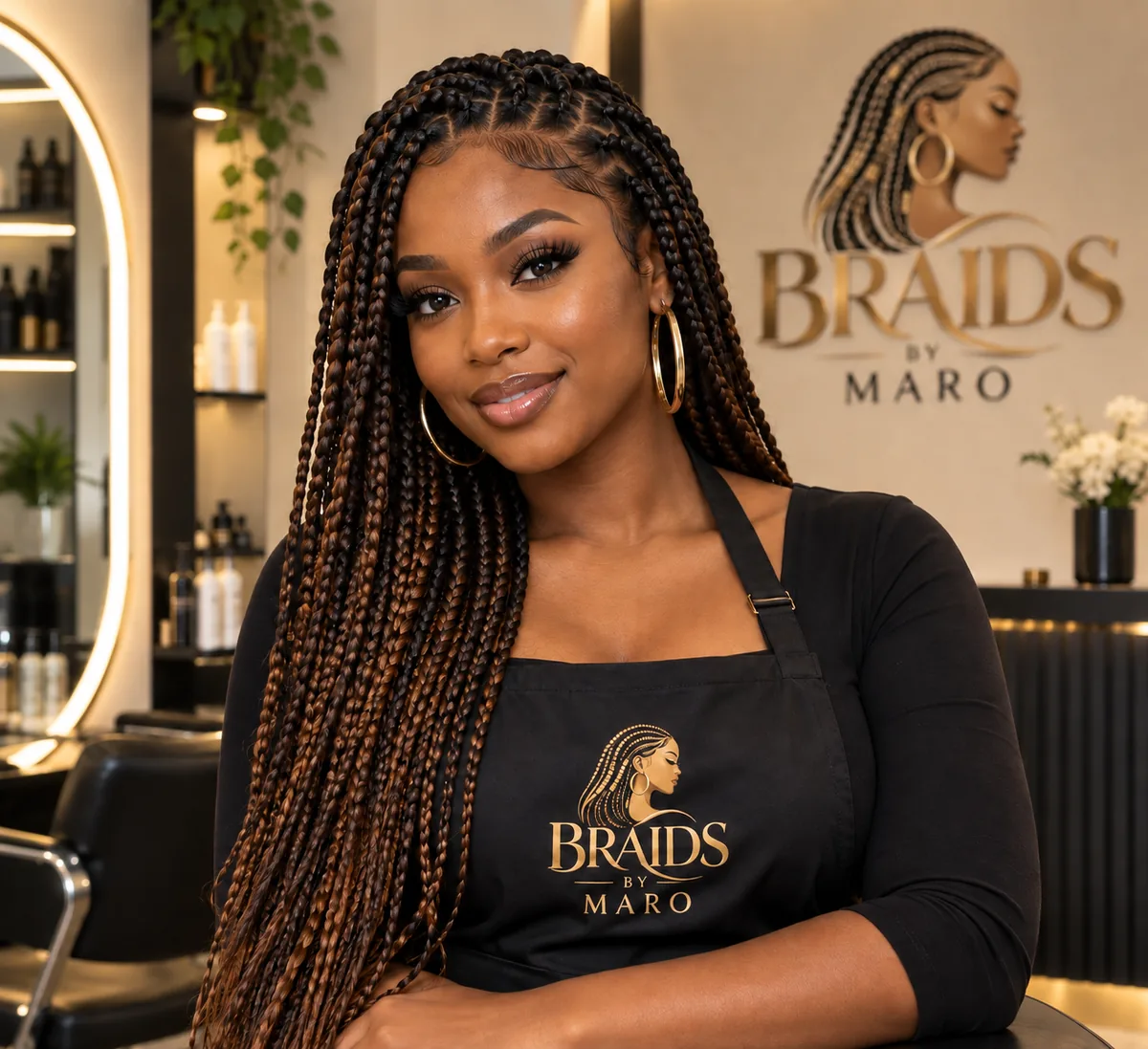 Maro, Nigerian braider